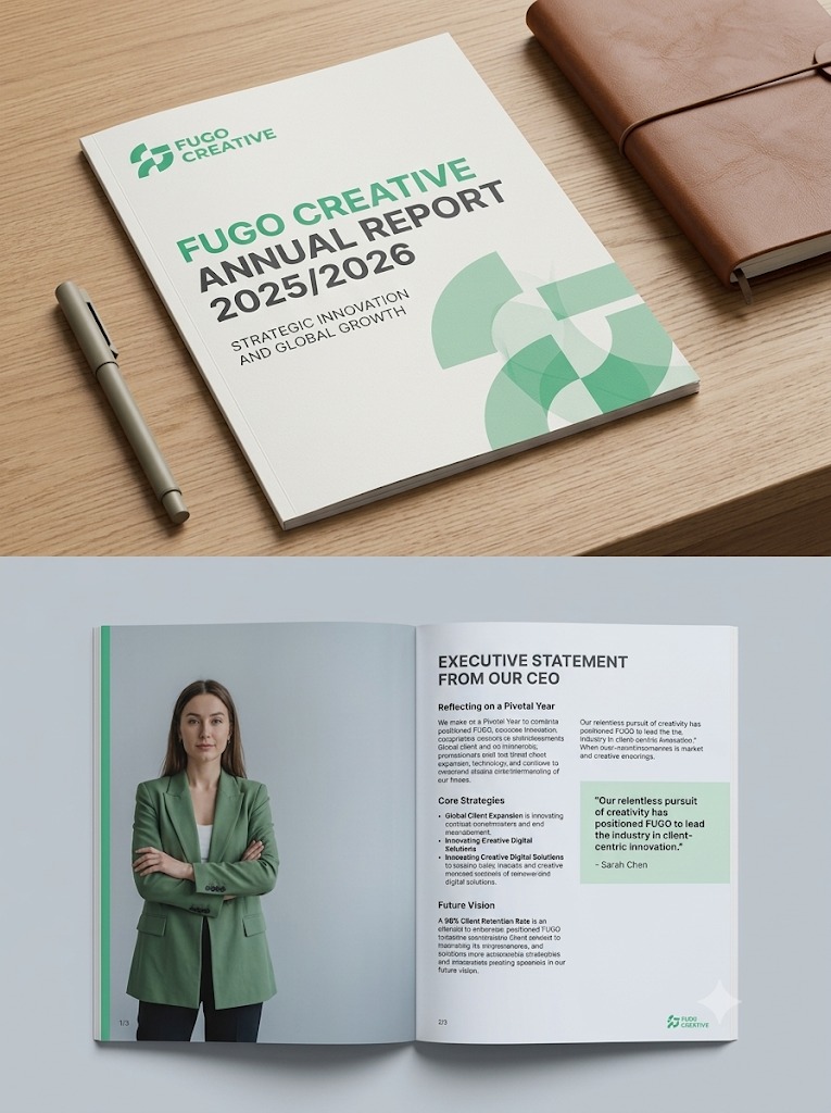 Annual Report with Design